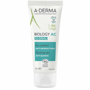 A-derma - Aderma biology ac global trattamento opacizzante anti imperfezioni 40ml