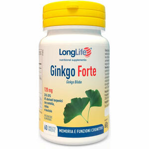 Long life - Longlife ginkgo forte 60 tavolette