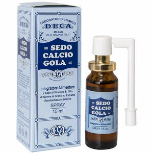 Deca laboratorio chimico - Sedo calcio gola spray 15ml