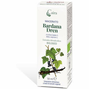 Macerato bardana drenarctium lappa l. ribes nigrum l. - Caira bardanadren macerato idroalcolico bio gocce 50ml