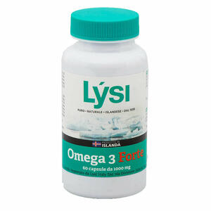 Omega 3 forte - Lysi omega 3 forte 60 capsule