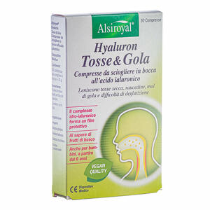 Hyaluron - Hyaluron tosse & gola 30 compresse n