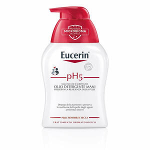 Olio detergente mani - Eucerin ph5 olio detergente mani secche e screpolate 250ml