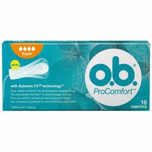 Ob - Ob super pro comfort tamponi 16 pezzi