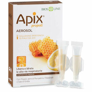 Apix propoli aerosol - Apix propoli aerosol 10 fiale monodose x 2ml biosline