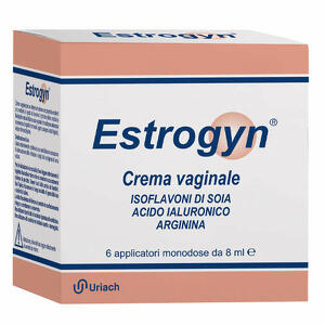 Uriach - Estrogyn crema vaginale 6flaconi monodose da 8ml