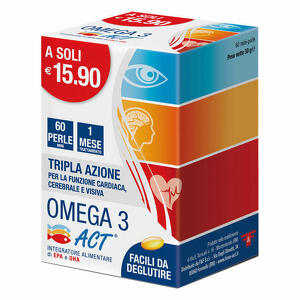 F&f - Omega 3 act 540mg 60 perle mini