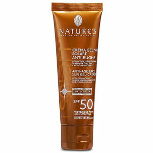 Nature's - Nature's i solari crema gel viso antirughe spf50 50ml