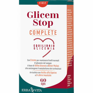 Erba vita - Glicem stop complete 60 capsule