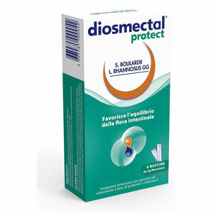 Diosmectal protect - Diosmectal protect 8 bustine orosolubili 2 g