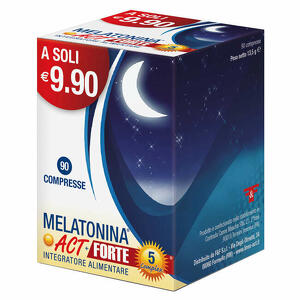 F&f - Melatonina act+forte 5 complex 90 compresse