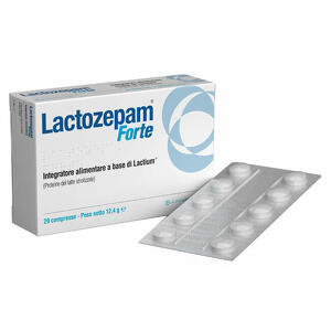 Lactozepam forte - Lactozepam forte 20 compresse