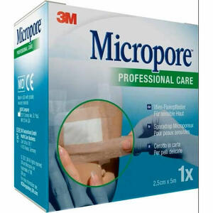 Micropore - Cerotto in carta micropore surgical tape tan m5x25mm