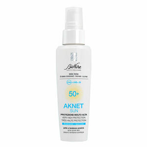 Bionike - Aknet sun protezione molto alta spf50+ 50ml