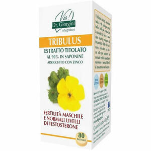 Giorgini - Tribulus estratto titolato 80 pastiglie