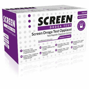 Screen italia - Screen droga test oppiacei test antidroga con contenitore urina