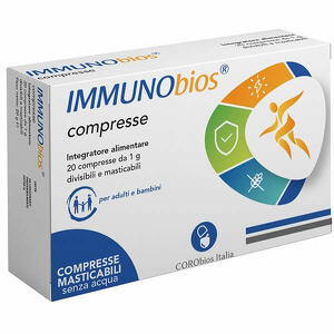 Corobios italia nutraceut. - Immunobios 20 compresse masticabili