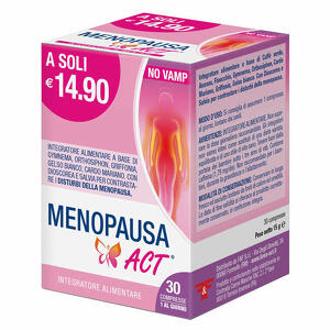 F&f - Menopausa act 30 compresse