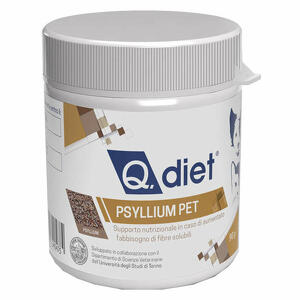 Q vet - Q diet psyllium pet polvere 90 g