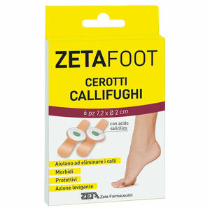 Zeta farmaceutici - Zetafoot cerotto callifugo dischetto centrale 6 pezzi