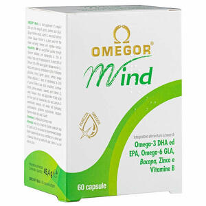 Omegor - Omegor mind 60 capsule molli