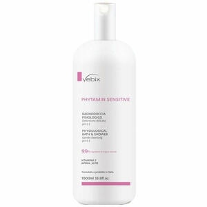 Phytamin sensitive - Vebix phytamin pelli sensibili bagnodoccia fisiologico 1000ml