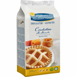 Piaceri meditteranei - Piaceri mediterranei le bonta' del mattino crostatine all'albicocca 4 x 50 g