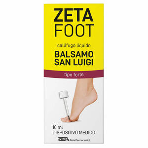 Zeta farmaceutici - Zetafoot callifugo liquido balsamo san luigi 10ml