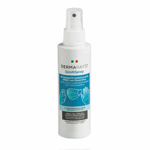 Detergente igienizzante spraycon clorexidina - Dermarays sanifil spray detergente igienizzante spray con clorexidina per mascherine e guanti 100ml