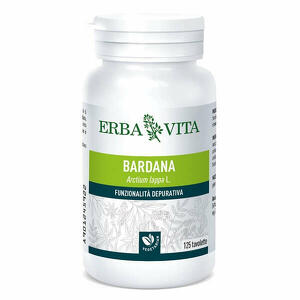 Erba vita - Bardana 125 tavolette 400mg