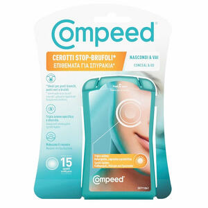 Compeed - Compeed cerotti stop brufoli nascondi & vai 15 pezzi