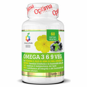 Colours of life - Colours of life omega 3-6-9 veg 60 soft gel