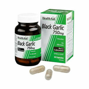 Healthaid black garlic 750 mg - Black garlic 750mg 30 capsule