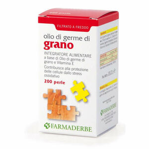 Farmaderbe - Olio di germe di grano 200 perle