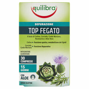 Equilibra - Top fegato con aloe 30 compresse