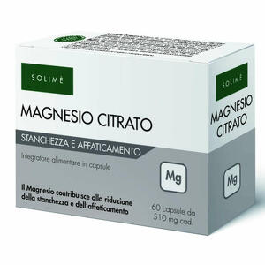 Solime' - Magnesio citrato bibasico 60 capsule