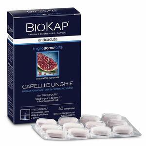 Biokap - Biokap anticaduta miglio uomo forte con tricofoltil 60 compresse