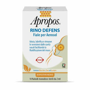 Apropos - Apropos rino defens 10 fiale per aerosol 2 ml